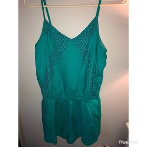 Turquoise Romper